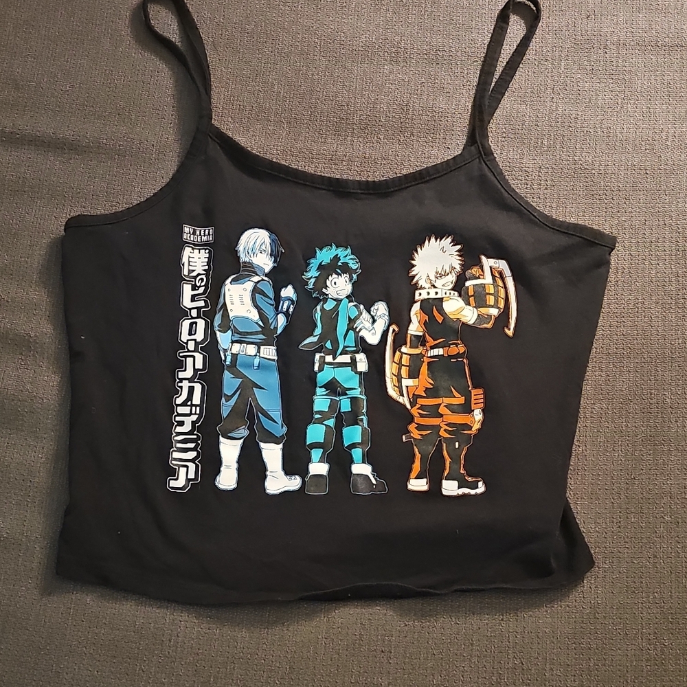 Hot Topic Black My Hero Academia Shirt
